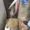 雨水管が詰った/池田市,豊能町の,生活雑排水管掃除します！