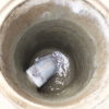 排水マス水漏れ コンクリート修理施工