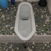 トイレ土間排水溝で汚水が溢れ逆流する トイレ下水道つまり、排水マス、配管掃除