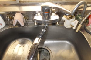 キッチンシングルレバー水栓水漏れ