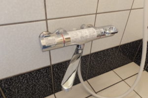 バスシャワー水栓取り換え後