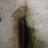 地下室の壁から水が漏れてきた→排水マス劣化で排水管から流れてきた水が地下に水漏れ
