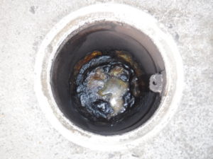 排水管、排水マスの付着している汚れ