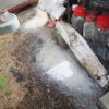 猪名川町キッチン排水管から家の外下水道管まで詰まり解消高圧洗浄清掃/つまり原因油の塊