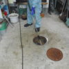 兵庫県尼崎市排水管点検、マス掃除