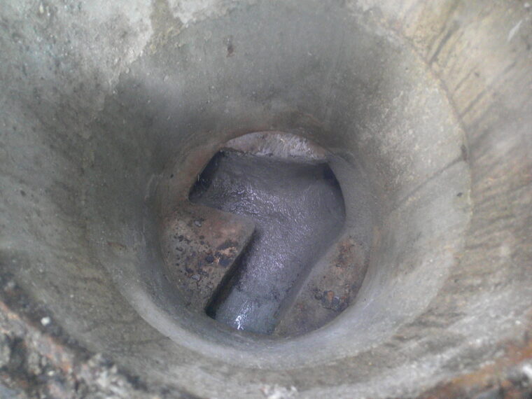 兵庫県伊丹市での排水マス修理後