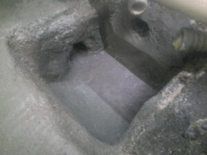 城東区での会所修理作業後